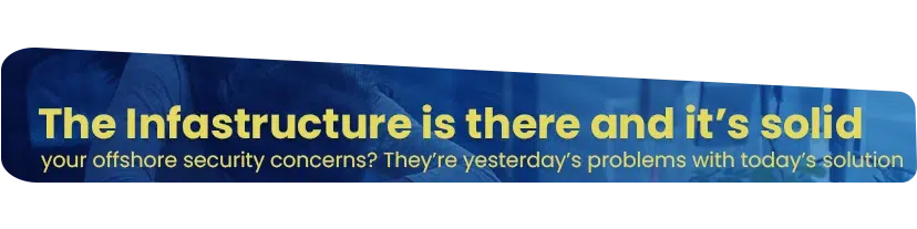 the infastructure is